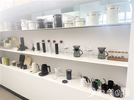 “江門(mén)制造”咖啡器具獲青睞。