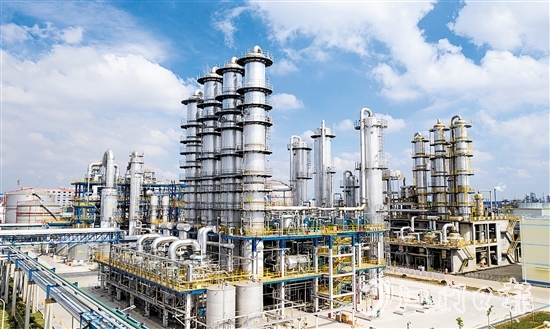 謙信化工在江蘇泰興的生產(chǎn)基地。