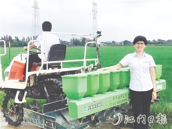 開平市永暉農機專業(yè)合作社聯(lián)合社理事長陳小云