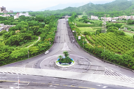 廣海高速出入口環(huán)境優(yōu)化。