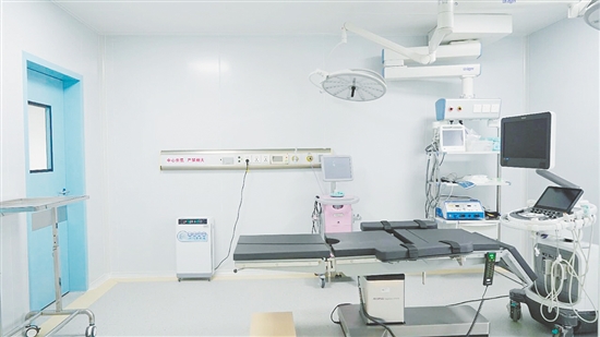 乳腺日間手術(shù)室內(nèi)部。