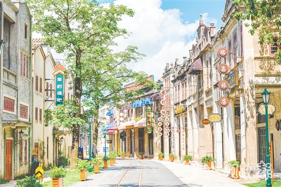 漫步于赤坎華僑古鎮(zhèn)，可謂一步一景。受訪者供圖