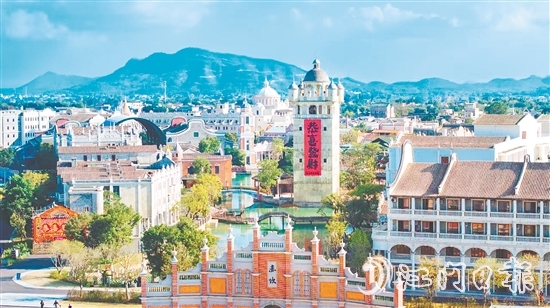 赤坎華僑古鎮(zhèn)不僅是展示華僑文化的“窗口”，更是推動開平高質(zhì)量發(fā)展的強大引擎。受訪者供圖