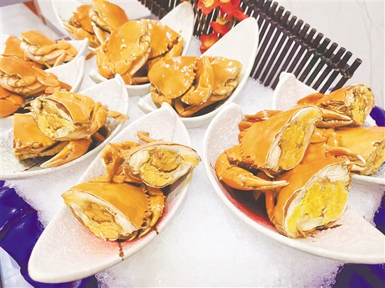 臺(tái)山青蟹味道鮮美。