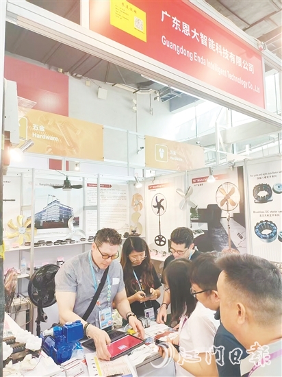 “恩平造”實力圈粉世界各地客商。