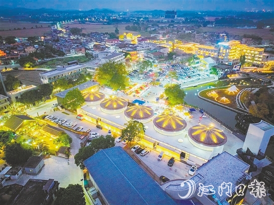 青年創(chuàng)意與僑鄉(xiāng)舊韻在塘口舊圩碰撞出別樣的火花。